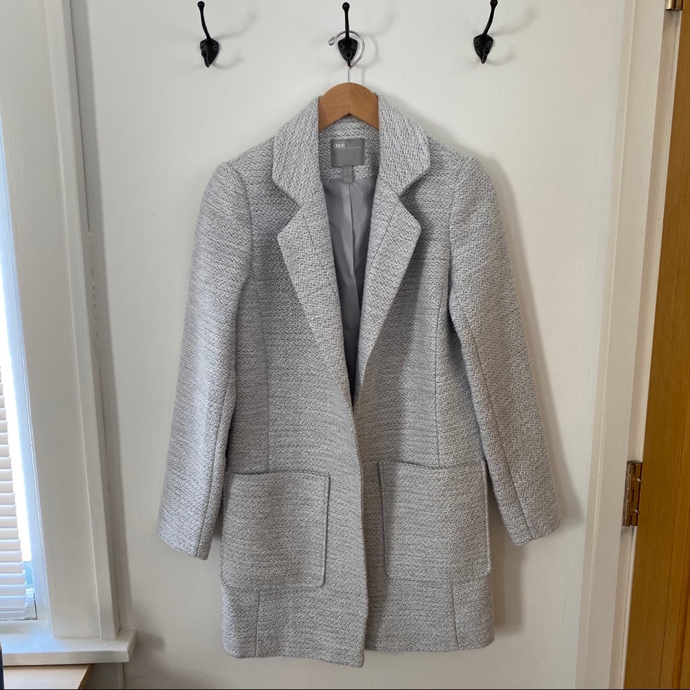 ASOS Tweed Structured Jacket - Picture 2 of 4